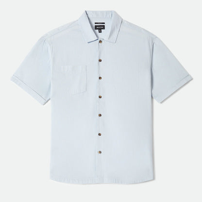 BRIXTON THE VINTAGE S/S WVN BLUE AURA ブリクストン ビンテージ ショートスリーブシャツが