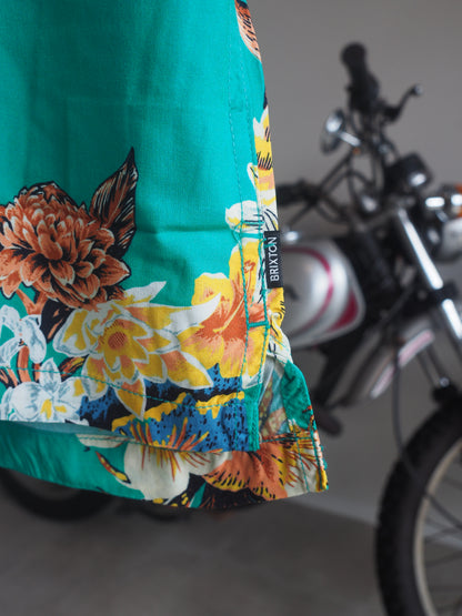 BRIXTON BUNKER VACATION S/S WVN ブリクストン バンカーバケーション リラックスショートスリーブシャツ