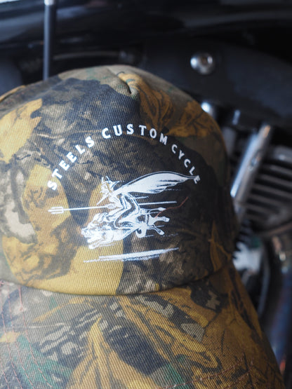 Steels devil camo cap スティールズ デビルカモキャップ