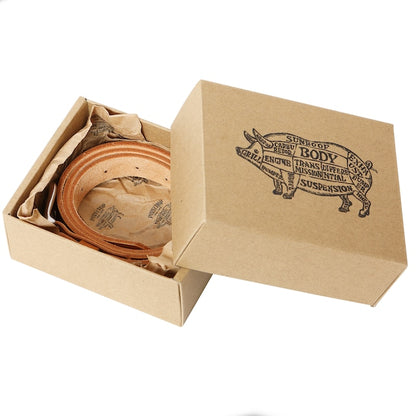 PORKCHOP GARAGE SUPPLY LEATER BELT ポークチョップガレージサプライ レザーベルト