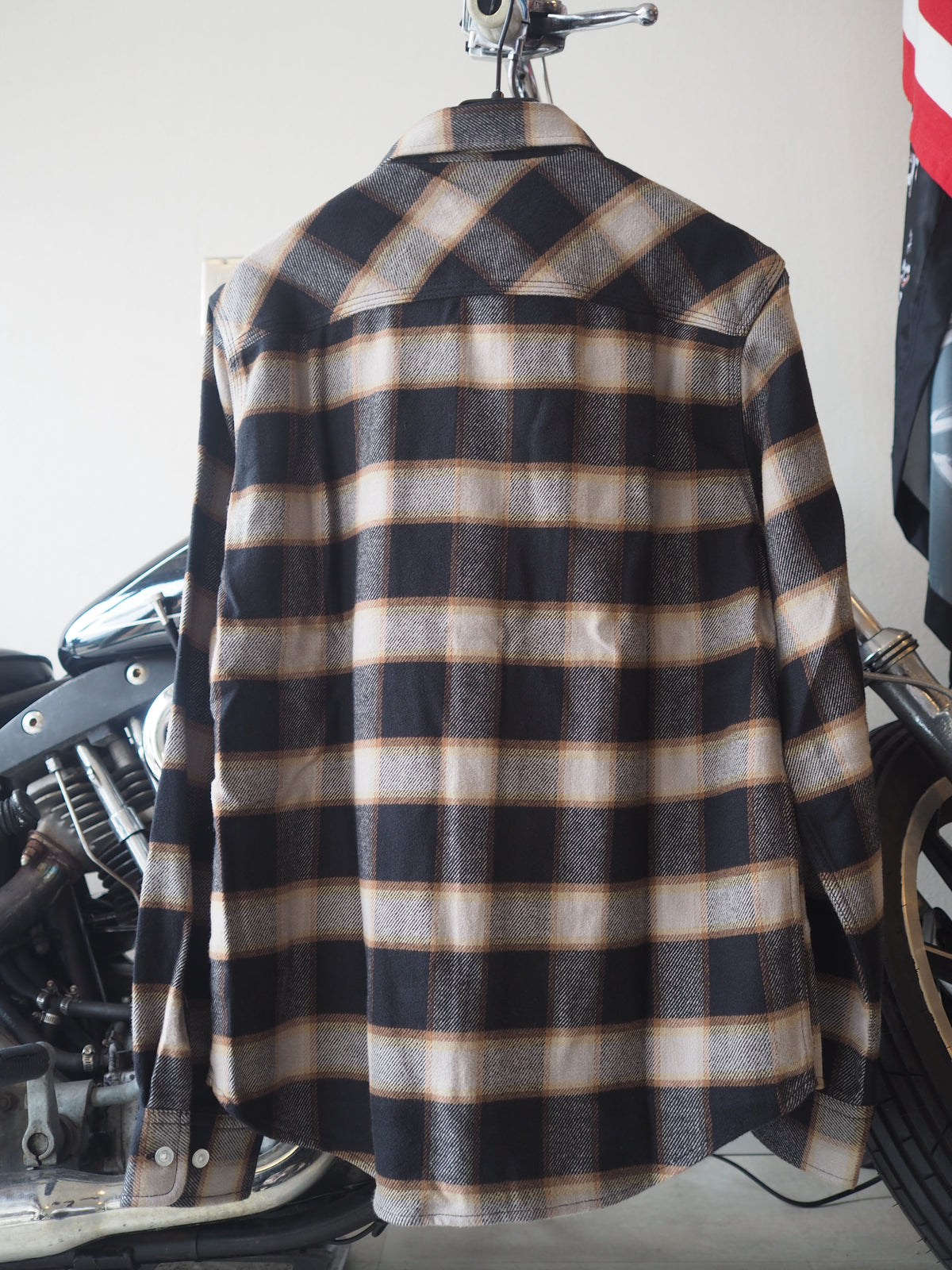 BRIXTON BOWERY FLANNEL