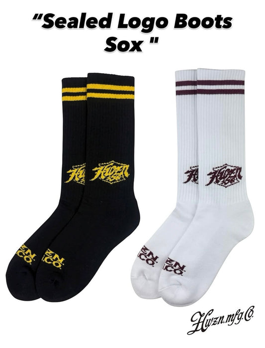 HWZN.MFG.CO. “ Sealed Logo Boots Sox " ハウゼン ソックス