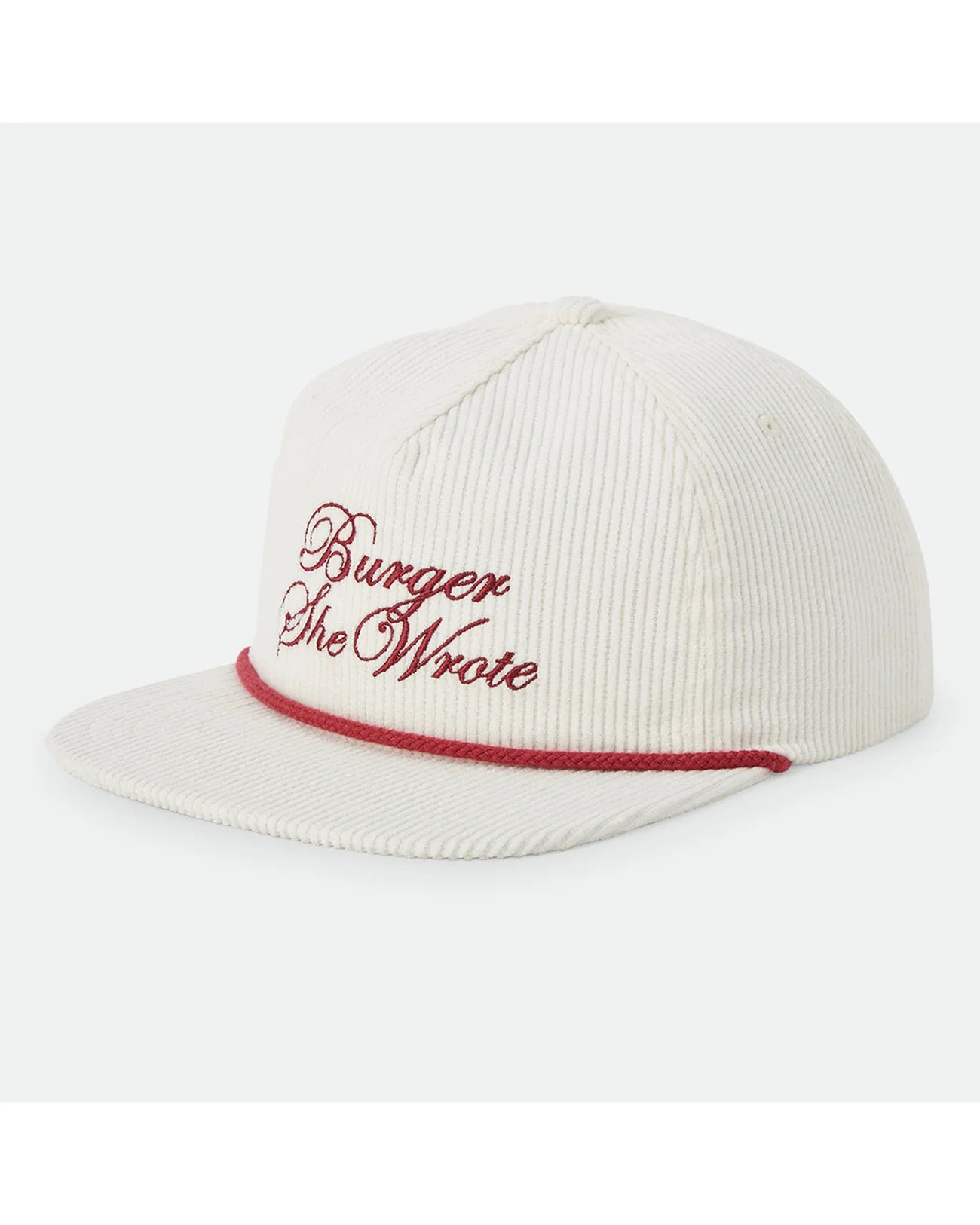 BRIXTON BURGER SHE WROTE SNAPBACK - NATURAL