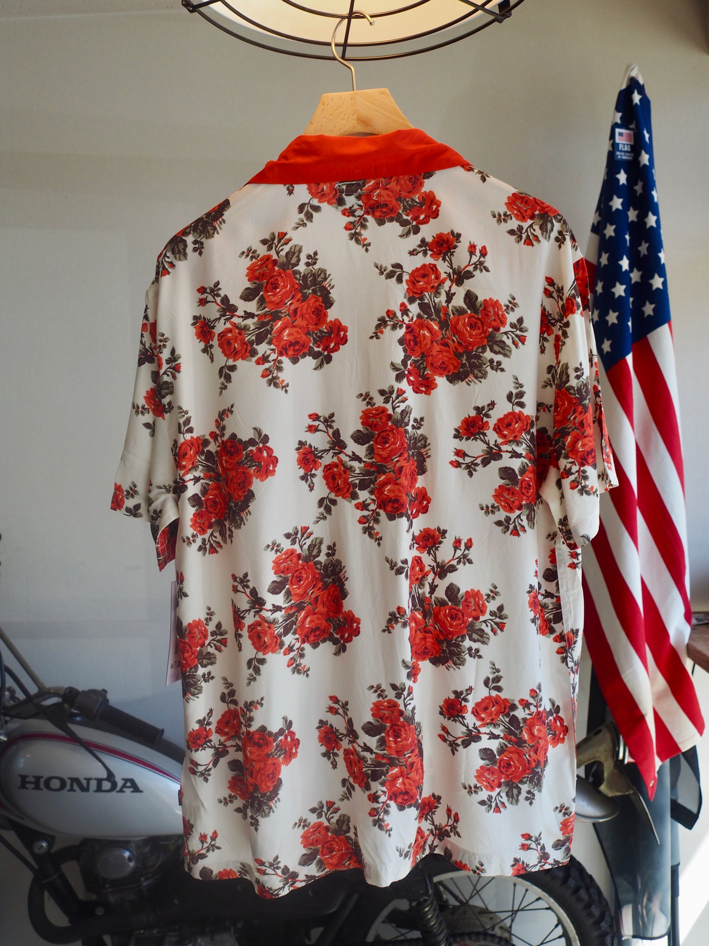 BRIXTON LAFAYETTE S/S WVN ROSE BUD ブリクストン ラファイエット ショートスリーブシャツ