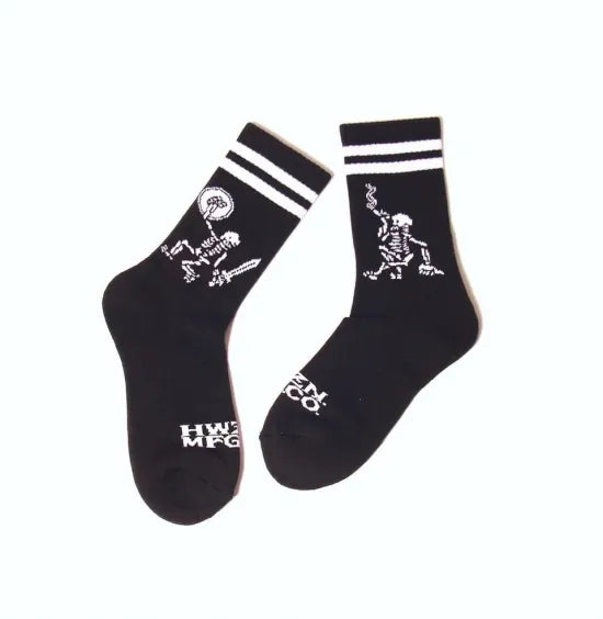 HWZN.MFG.CO. "SkeltonArmy Middle Sox" ハウゼン ソックス