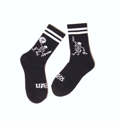 HWZN.MFG.CO. "SkeltonArmy Middle Sox" ハウゼン ソックス