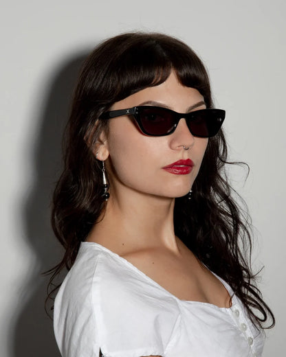 DECADE eyewear SOFIA 50s GROSS BLACK / BROWN