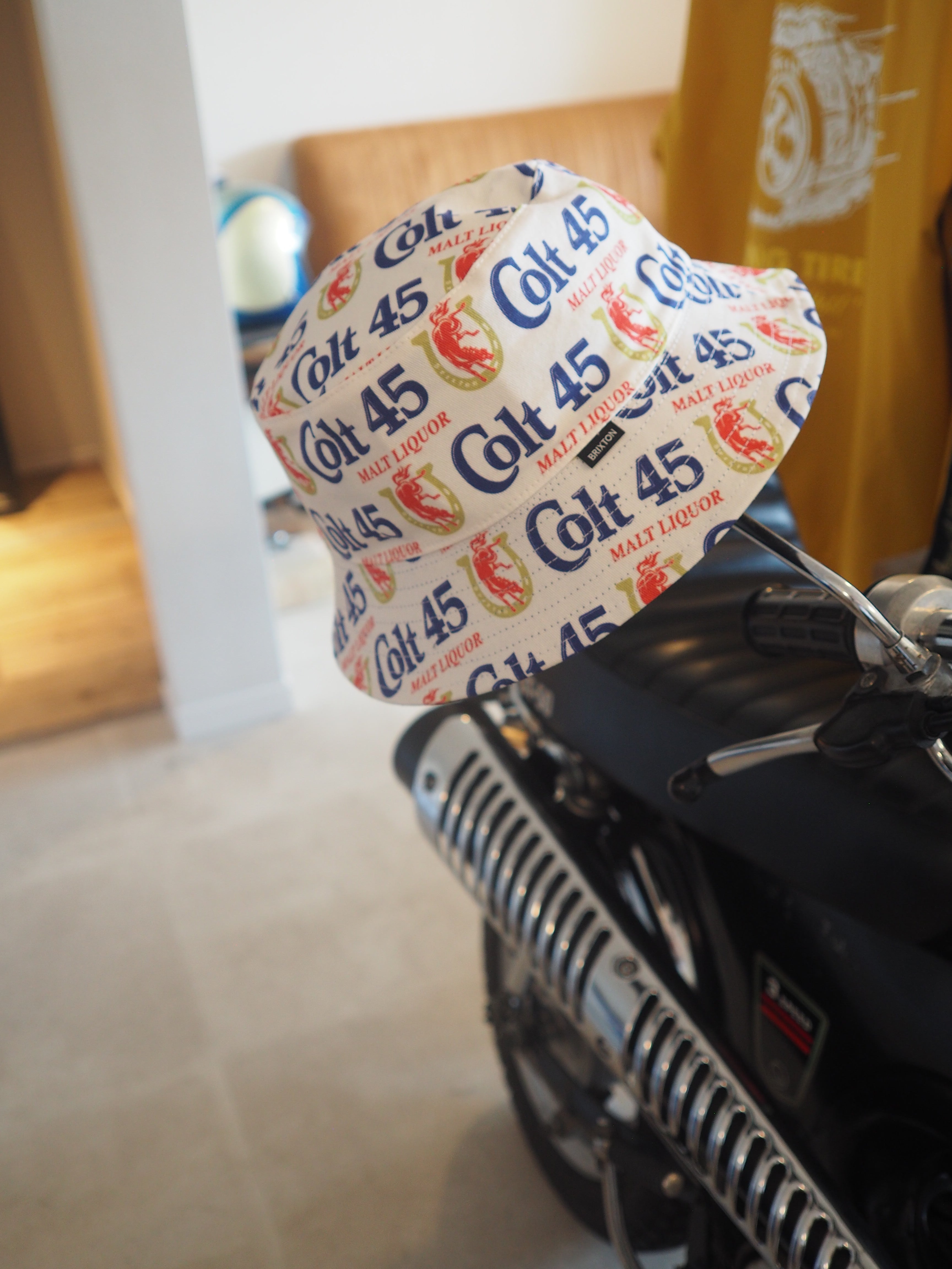 BRIXTON COLT 45 X BRIXTON BUCKET HAT - MULTI/MIDNIGHT BLUE