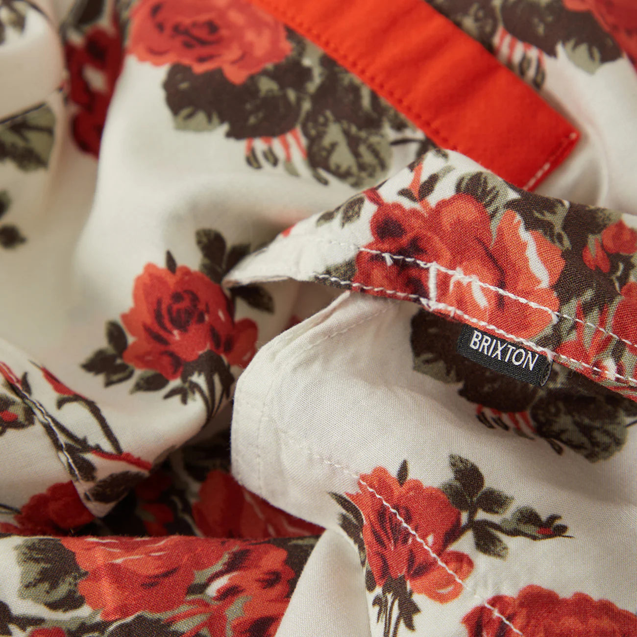 BRIXTON LAFAYETTE S/S WVN ROSE BUD ブリクストン ラファイエット ショートスリーブシャツ