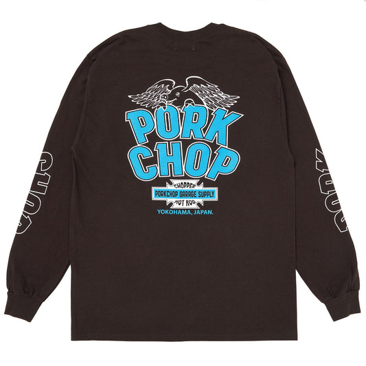 PORKCHOP GARAGE SUPPLY WP BIG LOGO L/S TEE　ポークチョップガレージサプライ　WPビッグロゴロングスリーブTシャツ