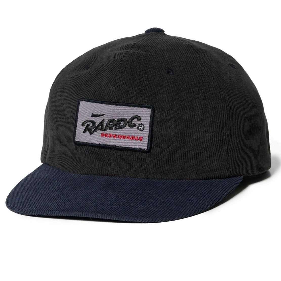 ROUGH AND RUGGED BICOLOR CAP  GRAY / BLACK