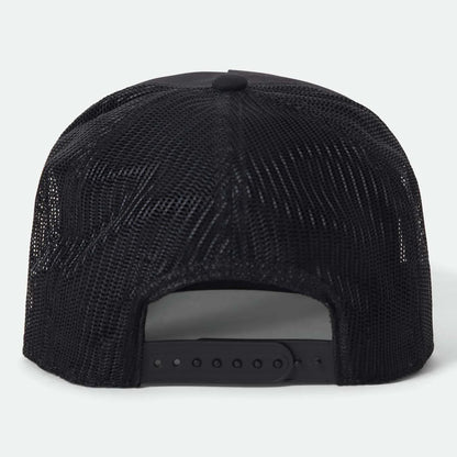 BRIXTON CHAINS NP HP TRUCKER HAT - BLACK ブリクストン チェーンズ トラッカー キャップ