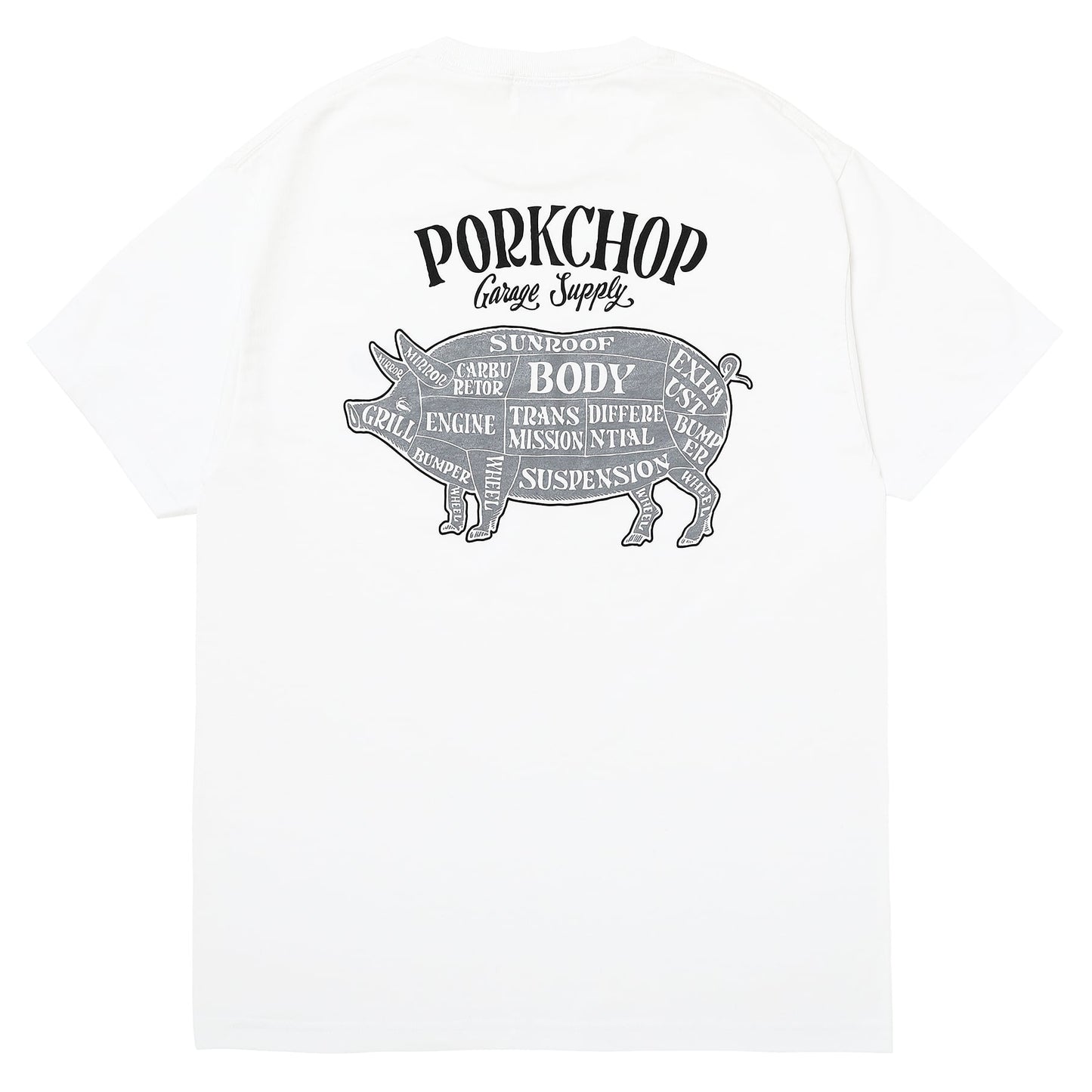 PORKCHOP GARAGE SUPPLY PORK BACK TEE