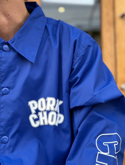 PORKCHOP GARAGE SUPPLY WP BIG LOGO COACH JKT ポークチョップガレージサプライ コーチジャケット