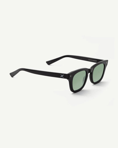 DECADE eyewear EARL 50s GLOSS BLACK / GREEN