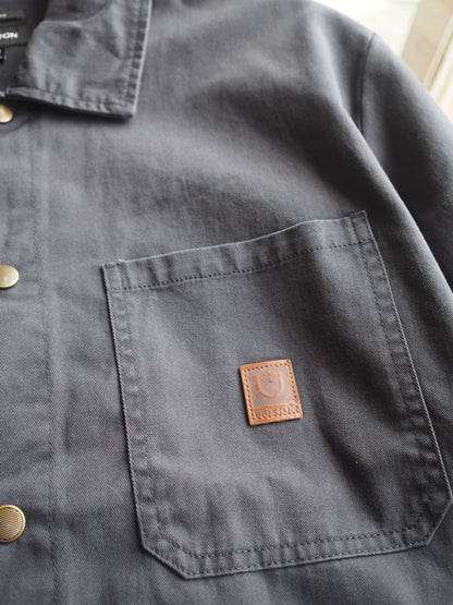 BRIXTON PAINTERS JACKET - WASHED BLACK