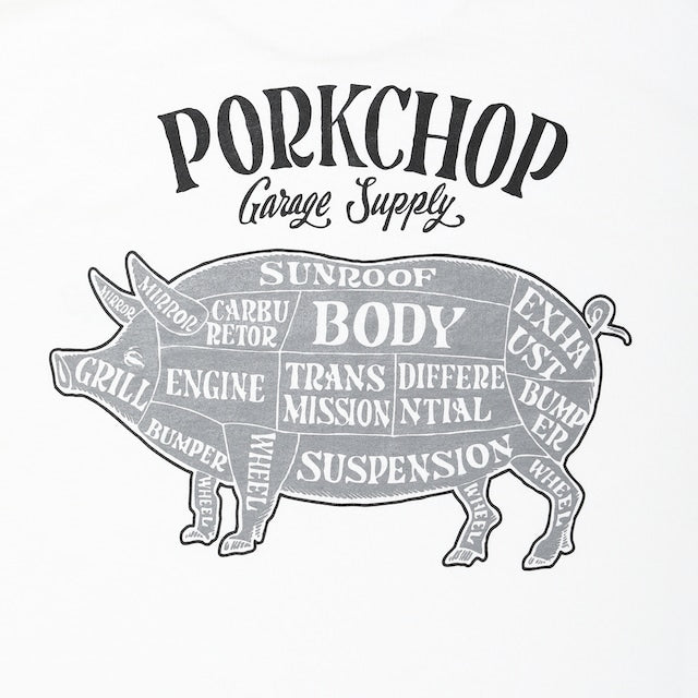 PORKCHOP GARAGE SUPPLY PORK BACK TEE