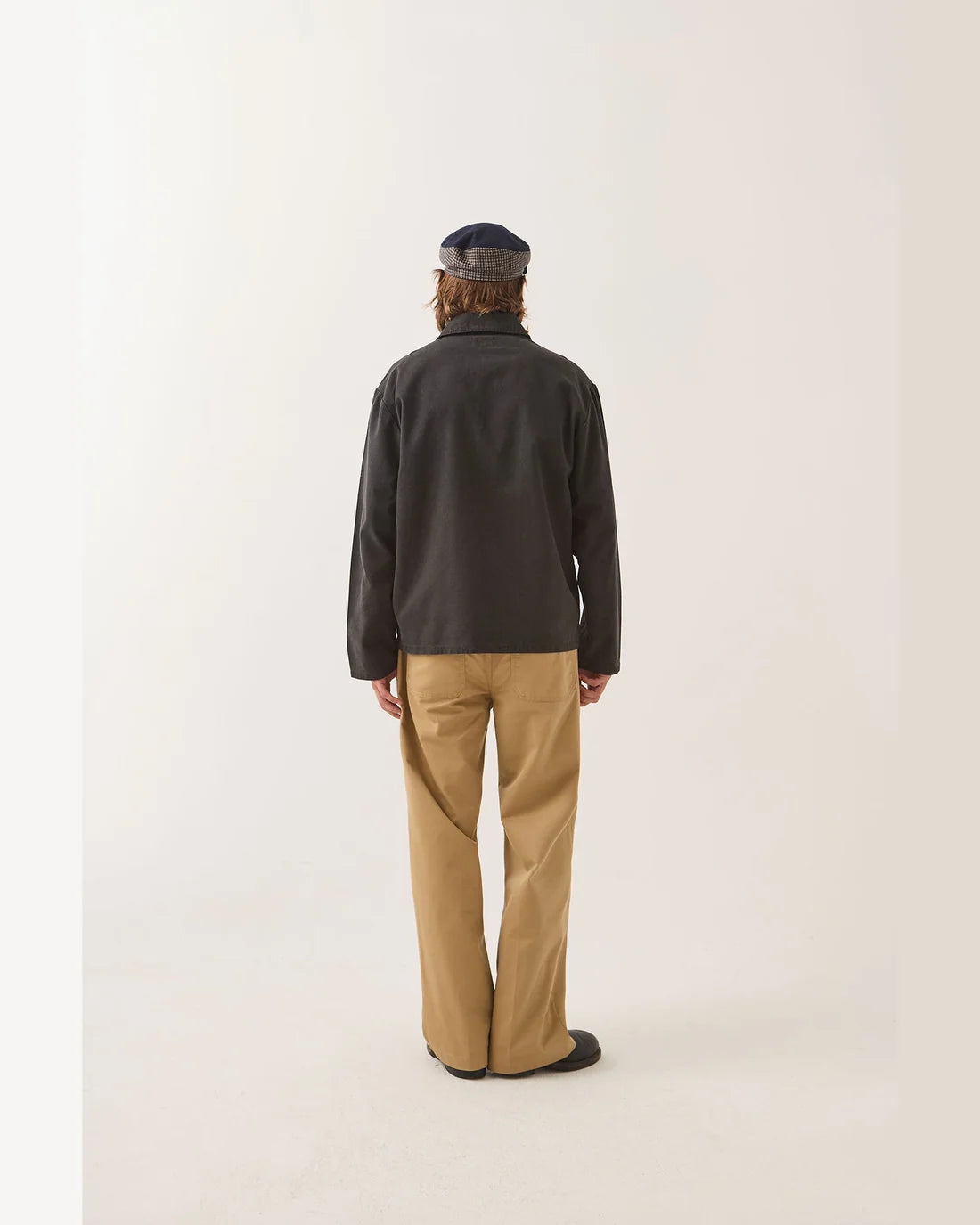 BRIXTON PAINTERS JACKET - WASHED BLACK