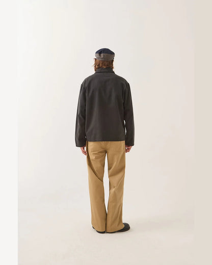 BRIXTON PAINTERS JACKET - WASHED BLACK