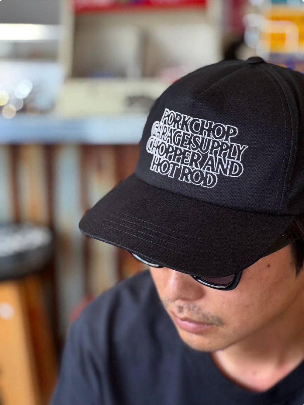PORKCHOP GARAGE SUPPLY C&H LOGO COTTON CAP ポークチョップ ガレージ
