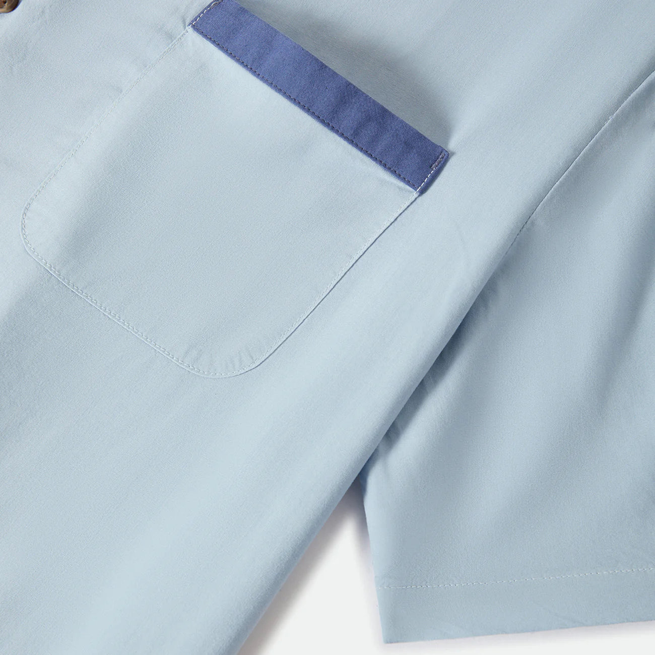 BRIXTON LAFAYETTE S/S WVN BLUE AURA ブリクストン ラファイエット ショートスリーブシャツ