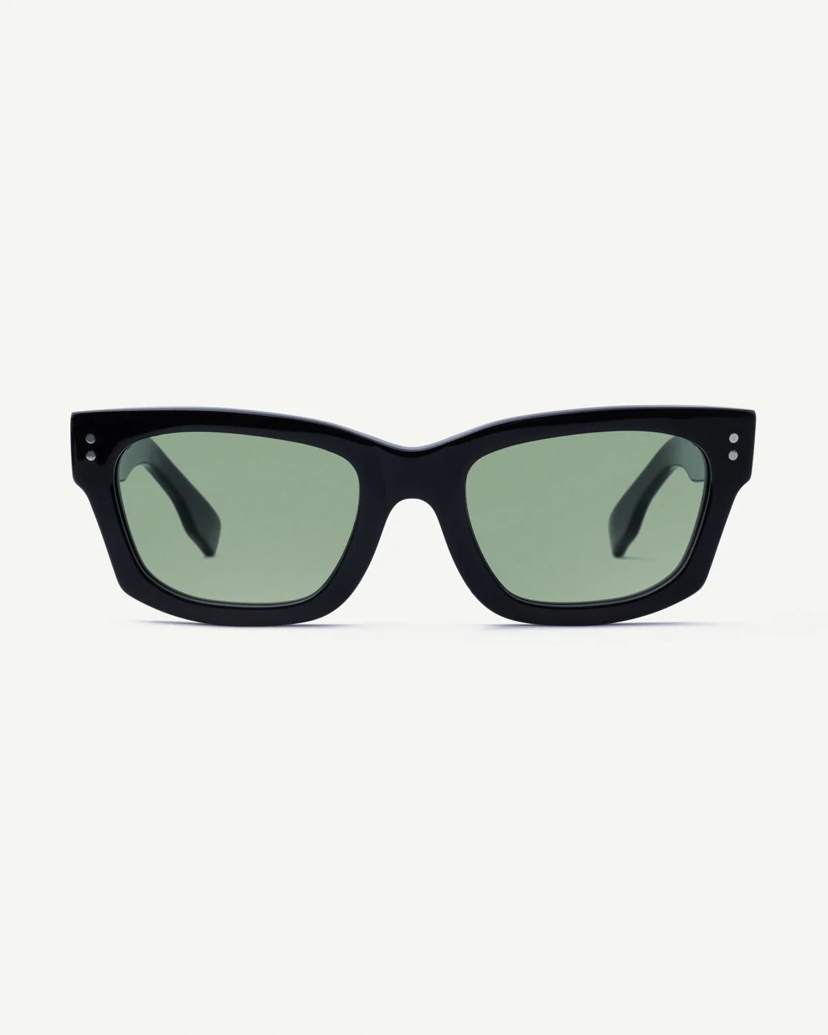 DECADE eyewear MILTON 60s GLOSS BLACK / GREEN