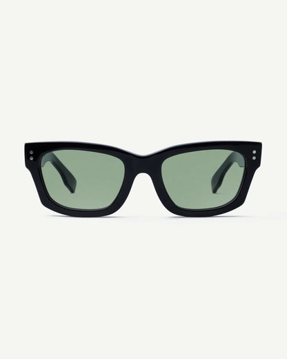 DECADE eyewear MILTON 60s GLOSS BLACK / GREEN
