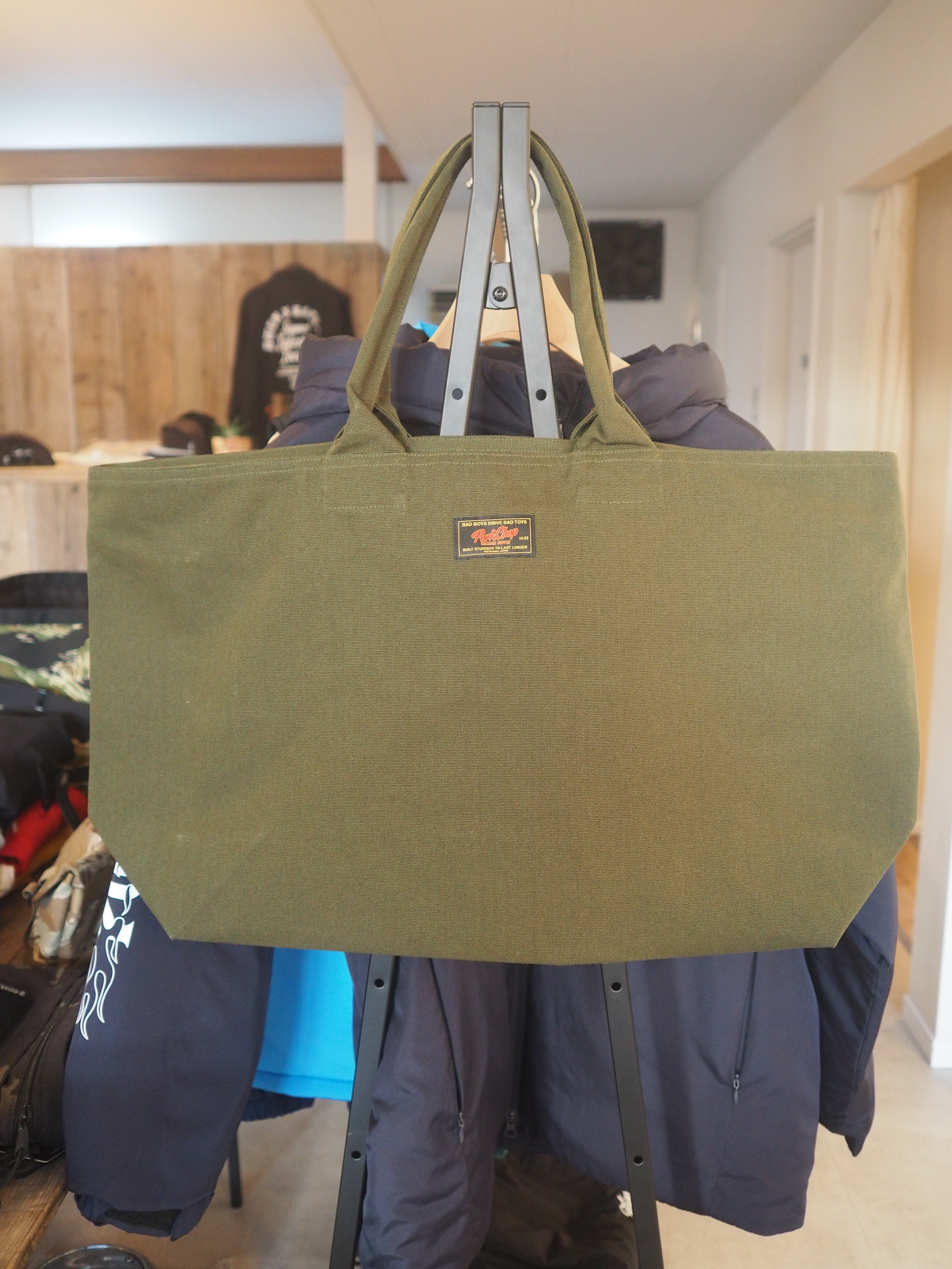 PORKCHOP GARAGE SUPPLY CYOW ZIP TOTE BAG ポークチョップガレージ