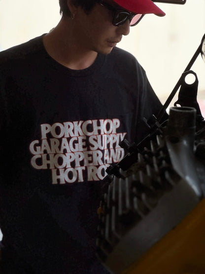 PORKCHOP GARAGE SUPPLY C&H LOGO POCKET TEE