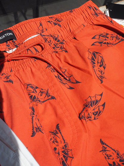 BRIXTON EVERYDAY HYBRID SHORT 7" - AMBER TERRAIN ブリクストン エブリデイ ハイブリッド ショーツ