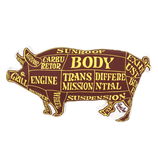 PORKCHOP GARAGE SUPPLY PORK CUSHION/BRN×MTD