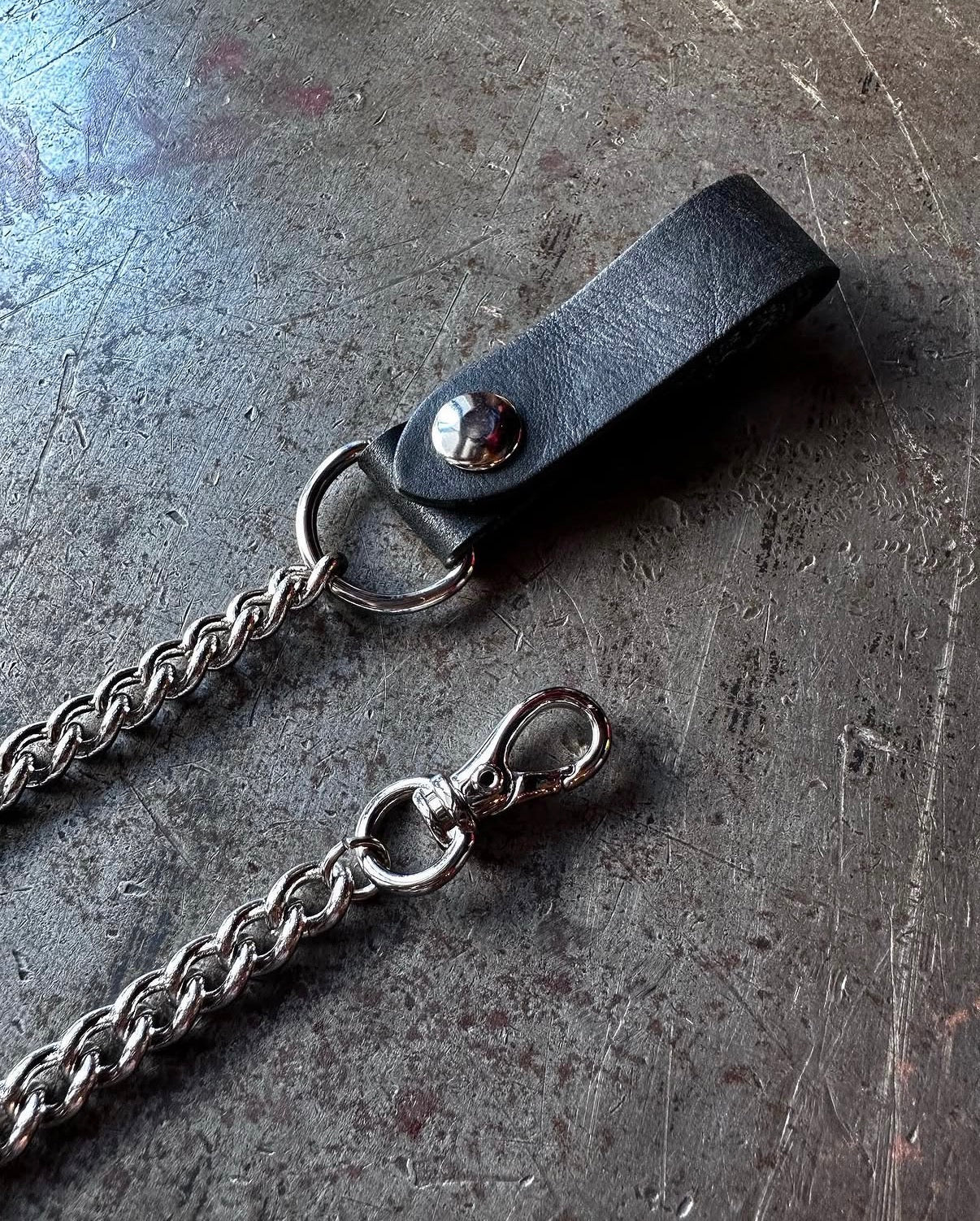 Motive Equipped モーティブイクイップド WALLET CHAIN CHROME BLACK