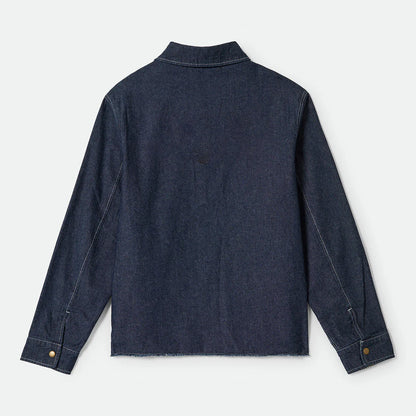 BRIXTON ASSEMBLY REVERSIBLE CHORE JACKET-INDIGO/PINE NEEDLE/WHITECAP　ブリクストン　アッセンブリー　リバーシブル　チョアジャケット　デニム