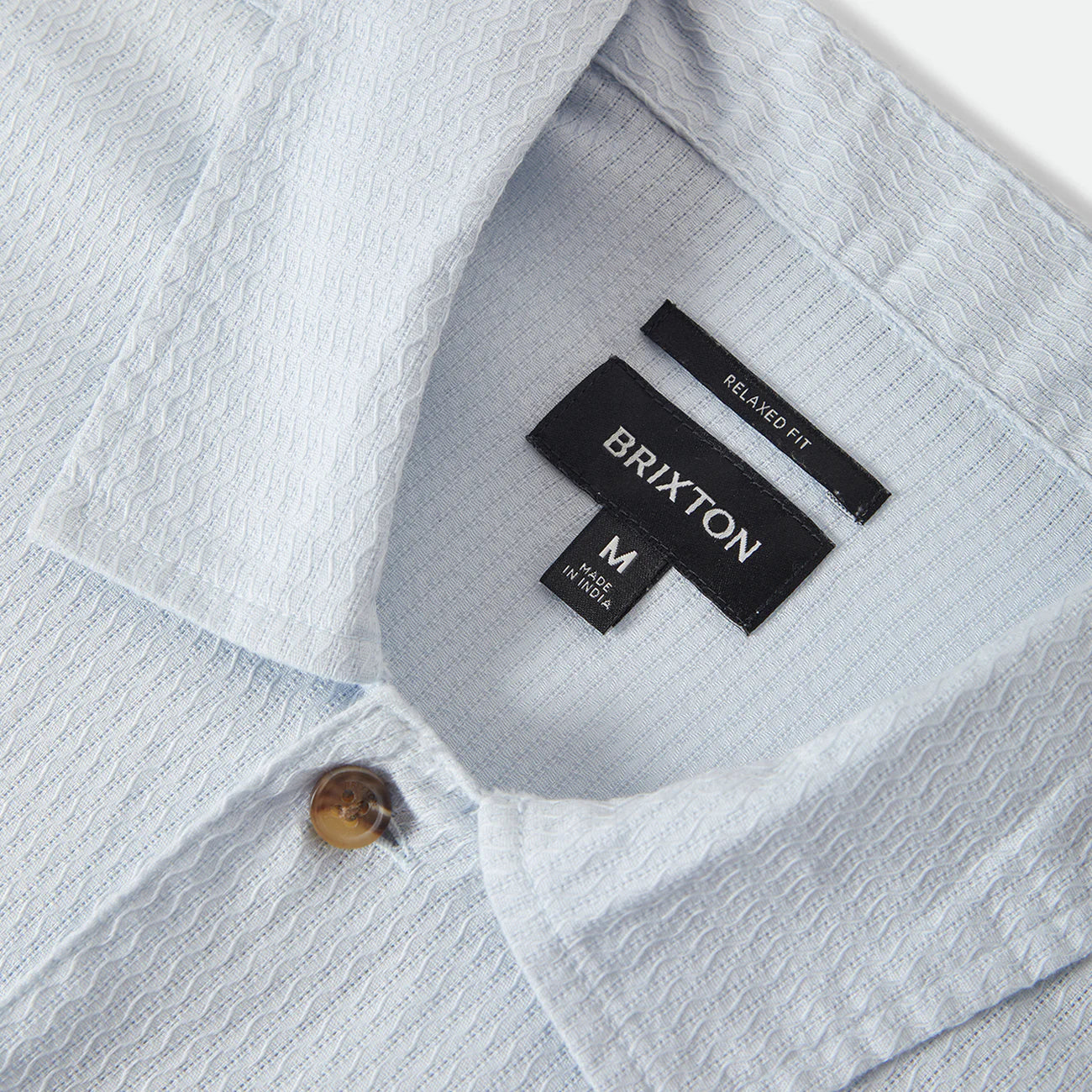 BRIXTON THE VINTAGE S/S WVN BLUE AURA ブリクストン ビンテージ ショートスリーブシャツが