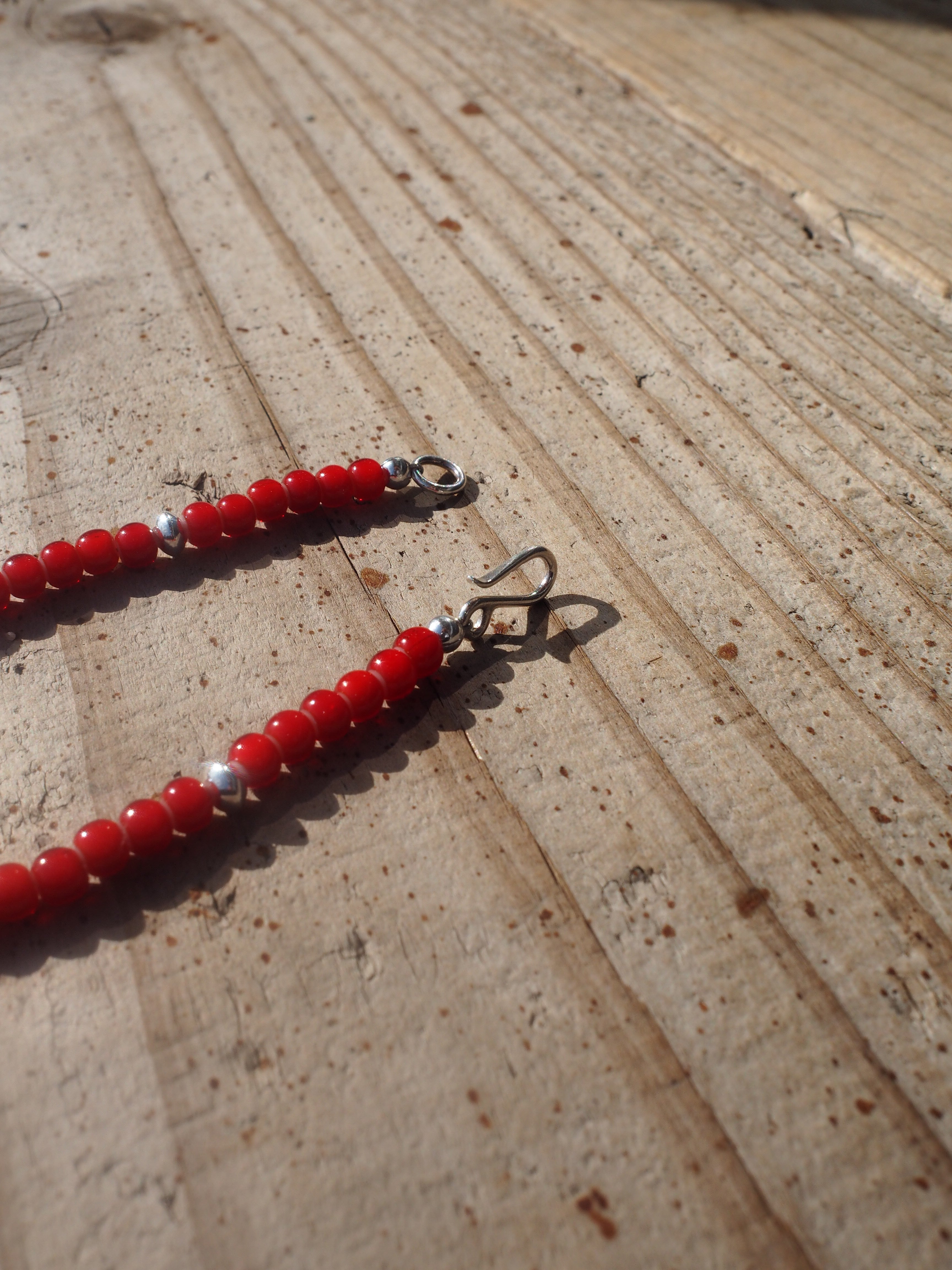 STAMP WORKS Glass Beads Bracelet SILVER925 スタンプワークス ガラス