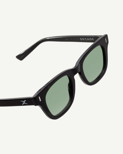 DECADE eyewear EARL 50s GLOSS BLACK / GREEN
