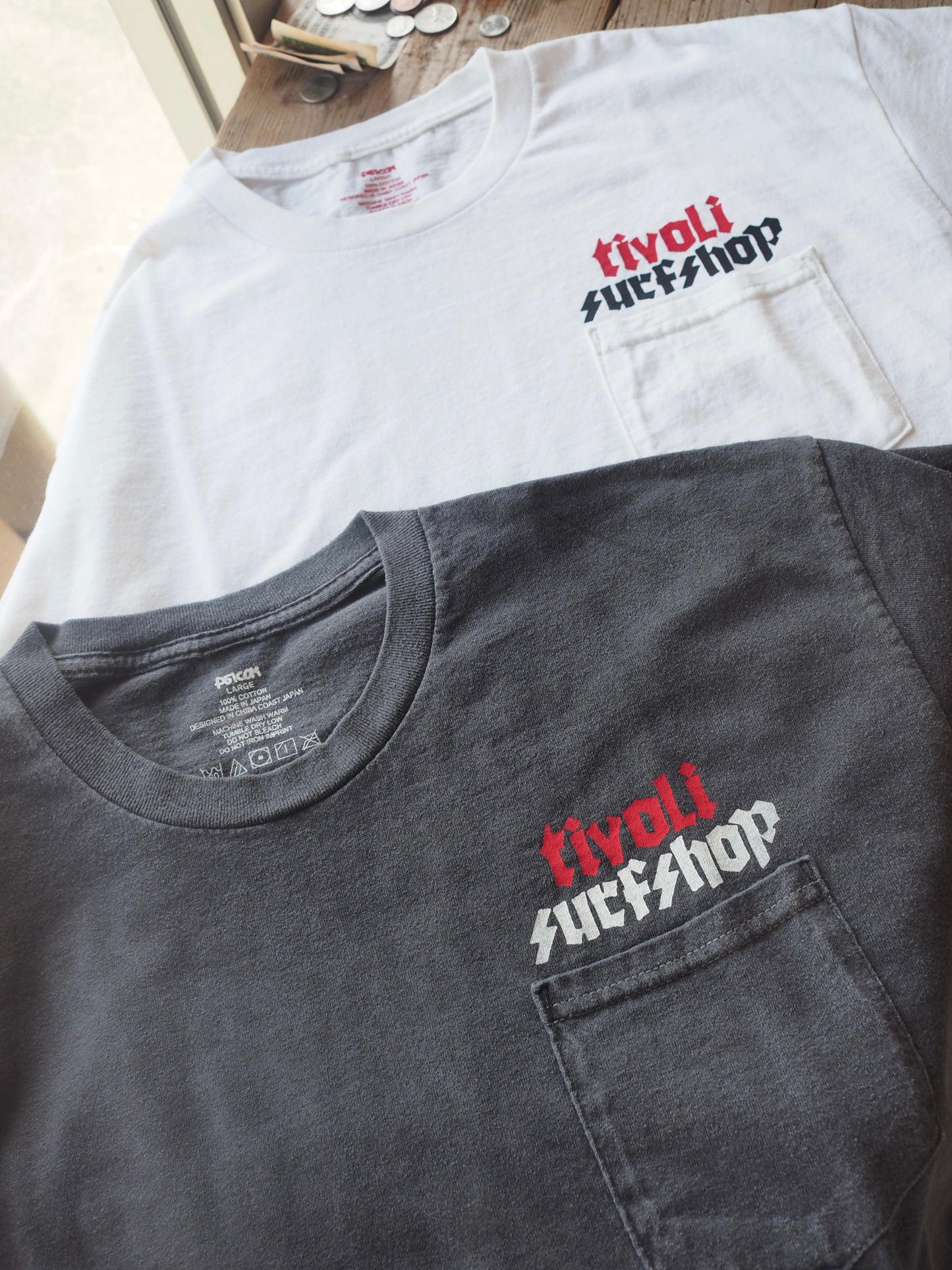 psicom tivoLi surf shop S/S Pocket Tee 2026 " HUGGED "