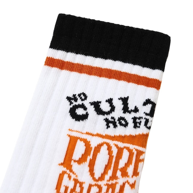 PORKCHOP GARAGE SUPPLY WAVE LOGO SOX ポークチョップガレージサプライ ウェーブロゴ ソックス
