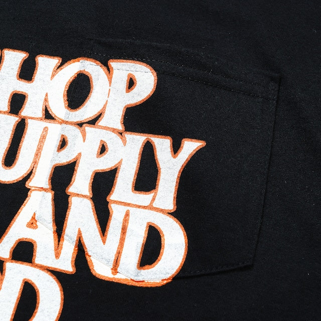 PORKCHOP GARAGE SUPPLY C&H LOGO POCKET TEE ポークチョップ ガレージ
