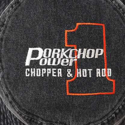 PORKCHOP GARAGE SUPPLY P POWER DENIM BUCKET HAT