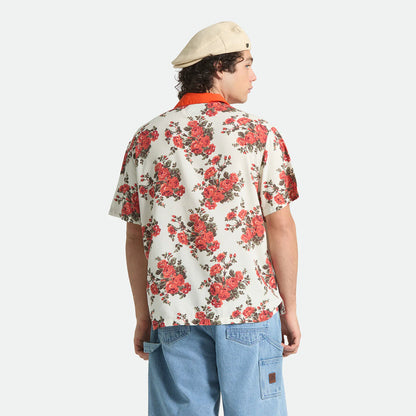 BRIXTON LAFAYETTE S/S WVN ROSE BUD ブリクストン ラファイエット ショートスリーブシャツ