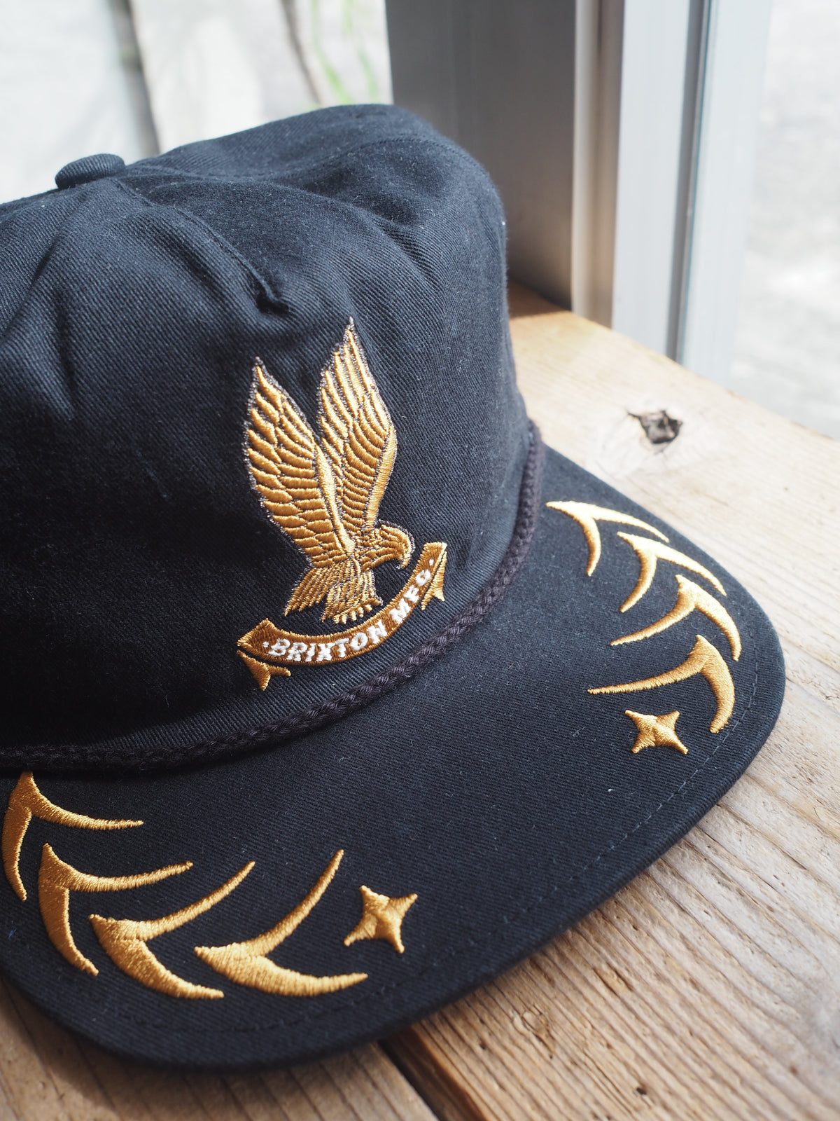BRIXTON COVALL SNAPBACK - BLACK