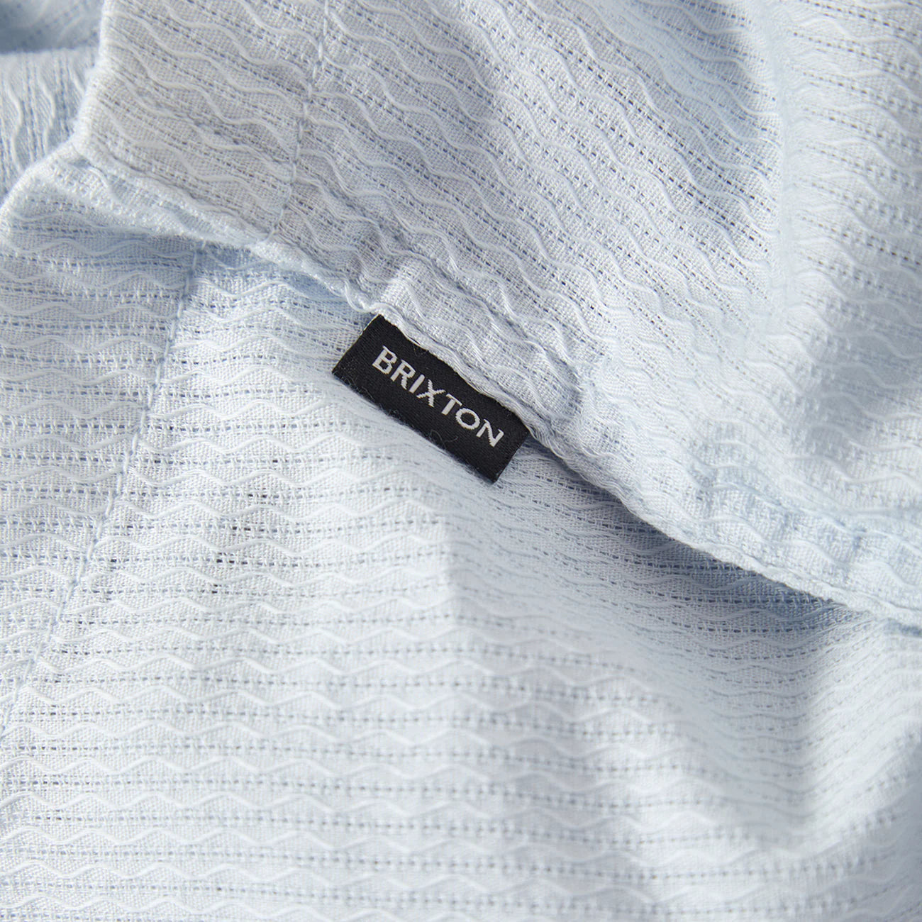 BRIXTON THE VINTAGE S/S WVN BLUE AURA ブリクストン ビンテージ ショートスリーブシャツが