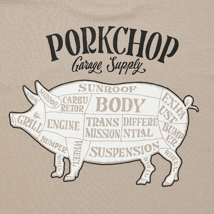 PORKCHOP GARAGE SUPPLY PORK BACK TEE