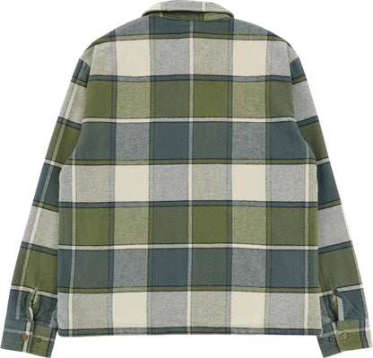 BRIXTON MOTOR ZIP JKT-BLUE MIRAGE/DILL PLAID　ブリクストン　モータージップジャケット