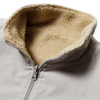 CUTRATE LOGO EMBROIDERY REVERSIBLE BOA JACKET　カットレイト　ロゴリバーシブルボアジャケット