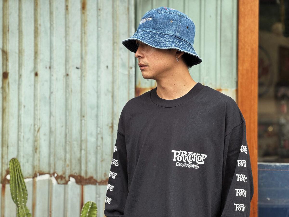 PORKCHOP GARAGE SUPPLY SC LOGO L/S TEE