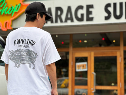 PORKCHOP GARAGE SUPPLY PORK BACK TEE