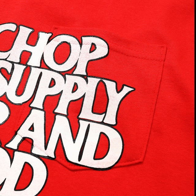 PORKCHOP GARAGE SUPPLY C&H LOGO POCKET TEE ポークチョップ ガレージ