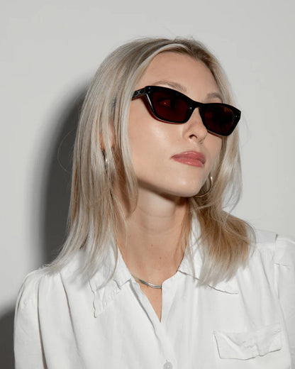 DECADE eyewear SOFIA 50s GROSS BLACK / BROWN